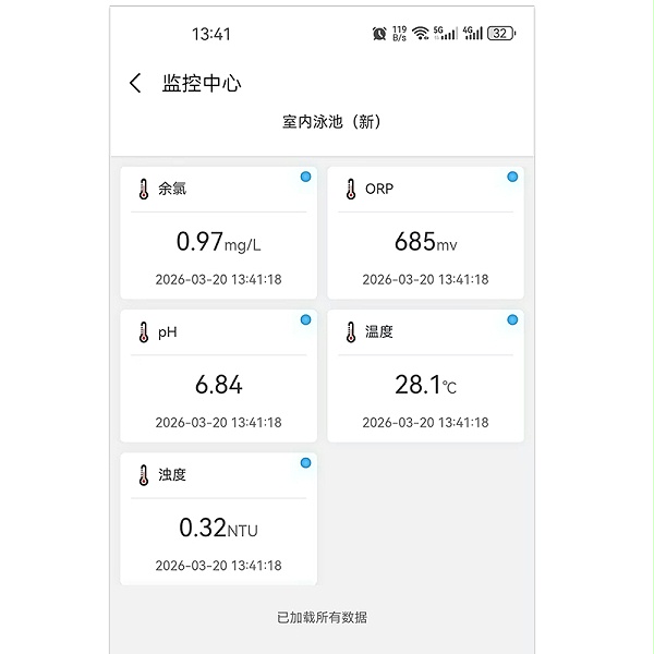 泳池水质监测系统APP